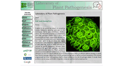 Desktop Screenshot of plantpath.ibb.waw.pl